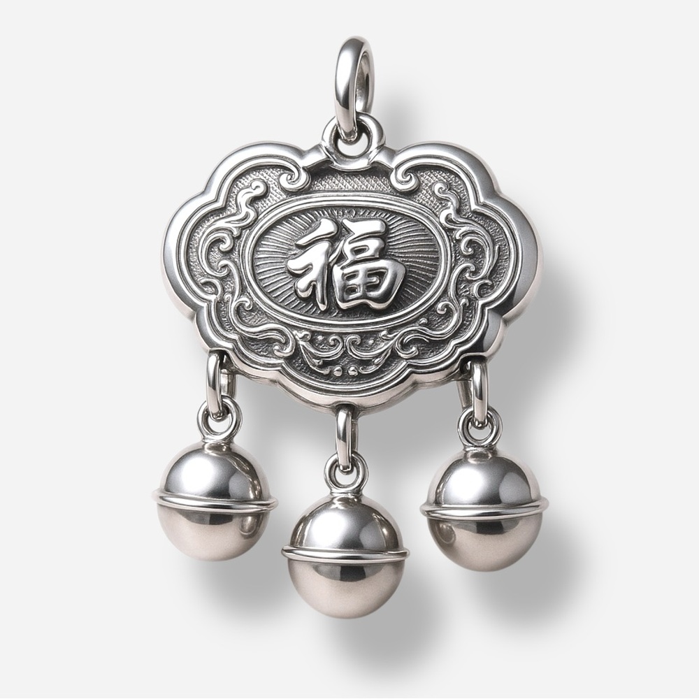 🌸Pendant🌸 950 Sterling Silver Pendant LOCK